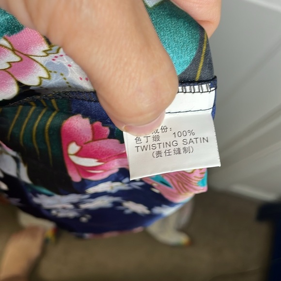 Zhong Sang Kimono Style Robe with belt Women's Medium - Picture 5 of 7